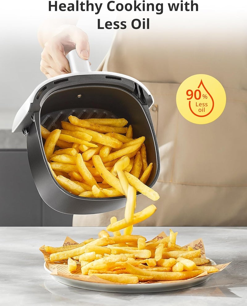 Comfee' ' Compact 2.1 Quart Air Fryer with 12 Menu Options, Adjustable Timer & Temperature Control 180-400 degrees F, Dishwasher-Safe Nonstick Fry Basket - Image 2